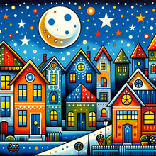 Load image into Gallery viewer, House Scenery-Full Round Diamond Painting-30x30cm
