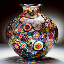 Load image into Gallery viewer, Vase-Full Round Diamond Painting-40x40cm
