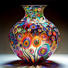 Load image into Gallery viewer, Vase-Full Round Diamond Painting-40x40cm
