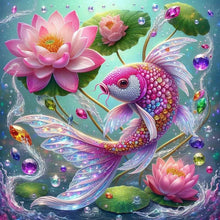 Load image into Gallery viewer, Bee Cat-Full Round Diamond Painting-30x30cm
