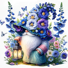 Load image into Gallery viewer, Gnome-Full Round Diamond Painting-30x30cm
