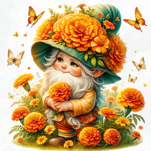 Load image into Gallery viewer, Gnome-Full Round Diamond Painting-30x30cm
