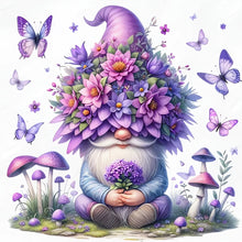 Load image into Gallery viewer, Gnome-Full Round Diamond Painting-30x30cm
