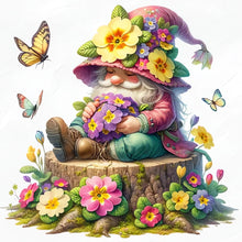 Load image into Gallery viewer, Gnome-Full Round Diamond Painting-30x30cm
