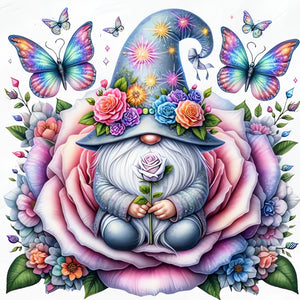 Gnome-Full Round Diamond Painting-30x30cm