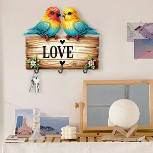 Gnome-Diamond Art Craft Wall Hooks