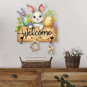 Gnome-Diamond Art Craft Wall Hooks