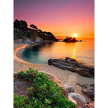 Load image into Gallery viewer, Seaside-Full Round Diamond Painting-30x40cm
