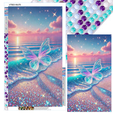Load image into Gallery viewer, Seashells Under The Lamp-Full Round Diamond Painting-40x70cm-Large Size
