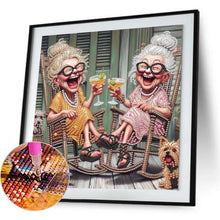 Load image into Gallery viewer, Funny Grandma-Partial Special Diamond Painting-30x30cm
