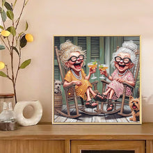 Load image into Gallery viewer, Funny Grandma-Partial Special Diamond Painting-30x30cm
