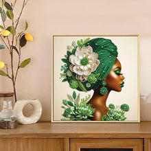 Load image into Gallery viewer, Elegant Woman-Partial Special Diamond Painting-30x30cm
