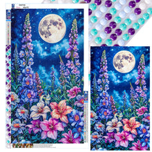 Load image into Gallery viewer, Poppy Flowers-Full Round Diamond Painting-40x70cm-Large Size
