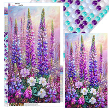 Load image into Gallery viewer, Poppy Flowers-Full Round Diamond Painting-40x70cm-Large Size
