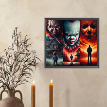 Load image into Gallery viewer, Horror Movie Protagonist-Full Round Diamond Painting-50x45cm
