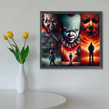 Load image into Gallery viewer, Horror Movie Protagonist-Full Round Diamond Painting-50x45cm
