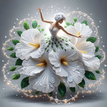 Load image into Gallery viewer, Beautiful Skirt Girl-Full Round Diamond Painting-40x40cm
