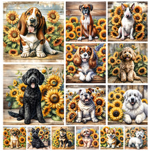 Load image into Gallery viewer, Teddy-Full Round Diamond Painting-40x40cm
