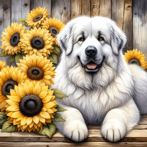 Teddy-Full Round Diamond Painting-40x40cm