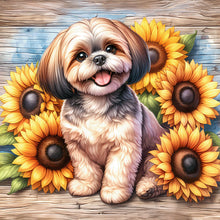 Load image into Gallery viewer, Teddy-Full Round Diamond Painting-40x40cm
