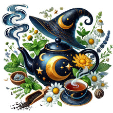 Load image into Gallery viewer, Magic Witch-Full Round Diamond Painting-40x40cm
