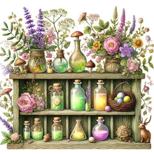 Load image into Gallery viewer, Magic Witch-Full Round Diamond Painting-40x40cm
