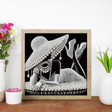 Load image into Gallery viewer, Elegant Lady-Partial Special Diamond Painting-30x30cm
