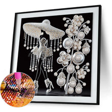 Load image into Gallery viewer, Elegant Lady-Partial Special Diamond Painting-30x30cm

