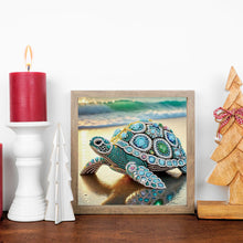 Load image into Gallery viewer, Beach Turtle-Partial Special Diamond Painting-30x30cm
