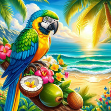 Load image into Gallery viewer, Bird-Full Round Diamond Painting-30x30cm
