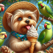 Load image into Gallery viewer, Bird-Full Round Diamond Painting-30x30cm
