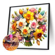Load image into Gallery viewer, Bouquet-Full Round Diamond Painting-30x30cm
