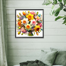 Load image into Gallery viewer, Bouquet-Full Round Diamond Painting-30x30cm

