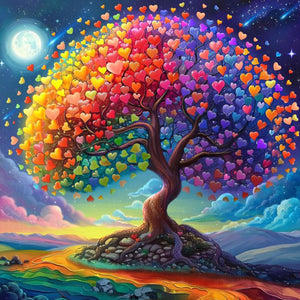 Tree Of Life-Full Round Diamond Painting-30x30cm