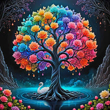 Load image into Gallery viewer, Tree Of Life-Full Round Diamond Painting-30x30cm
