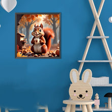 Load image into Gallery viewer, Squirrel-Full Round Diamond Painting-30x30cm

