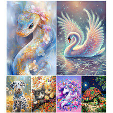 Load image into Gallery viewer, Dalmatian-Full Round Diamond Painting-40x60cm-Large Size
