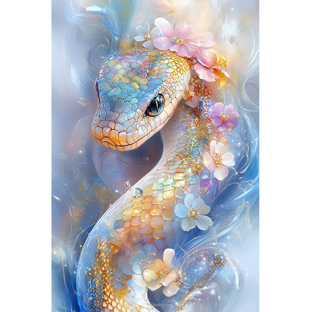 Dalmatian-Full Round Diamond Painting-40x60cm-Large Size