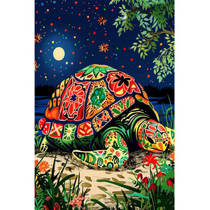 Dalmatian-Full Round Diamond Painting-40x60cm-Large Size