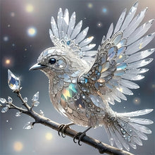 Load image into Gallery viewer, Crystal Bird-Full Round Diamond Painting-30x30cm
