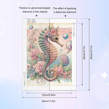 Load image into Gallery viewer, Seahorse-Partial Special Diamond Painting-30x40cm
