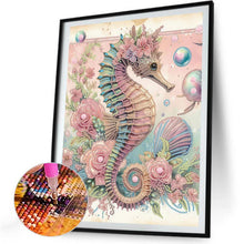 Load image into Gallery viewer, Seahorse-Partial Special Diamond Painting-30x40cm
