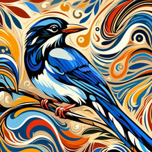 Load image into Gallery viewer, Wolf-Full Round Diamond Painting-40x40cm
