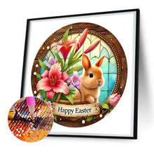 Load image into Gallery viewer, Easter Bunny-Full Round Diamond Painting-30x30cm
