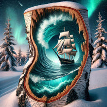 Load image into Gallery viewer, Sunset-Full Round Diamond Painting-40x40cm
