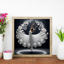 Load image into Gallery viewer, Beautiful Skirt Dancing Girl-Partial Special Diamond Painting-30x30cm
