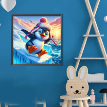 Load image into Gallery viewer, Penguin-Full Round Diamond Painting-40x40cm
