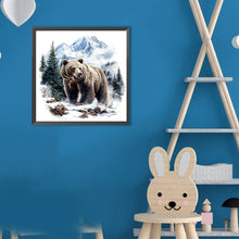 Load image into Gallery viewer, Forest Bear-Full Round Diamond Painting-30x30cm

