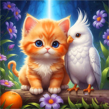 Load image into Gallery viewer, Two Puppies-Full Round Diamond Painting-30x30cm
