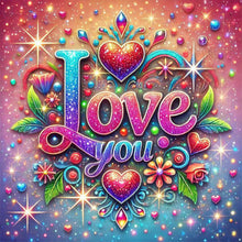 Load image into Gallery viewer, Love-Full Round Diamond Painting-30x30cm
